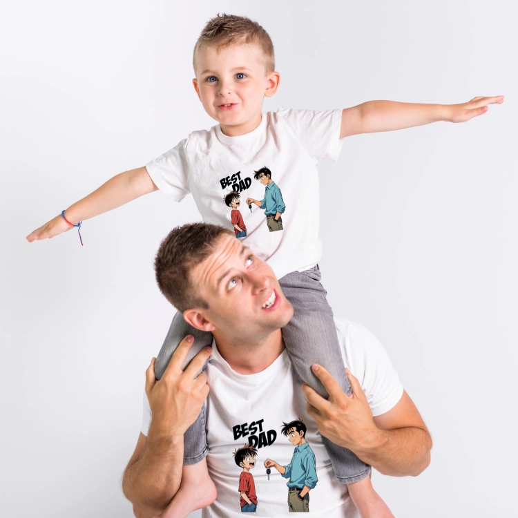 t-shirt męski BEST DAD.png