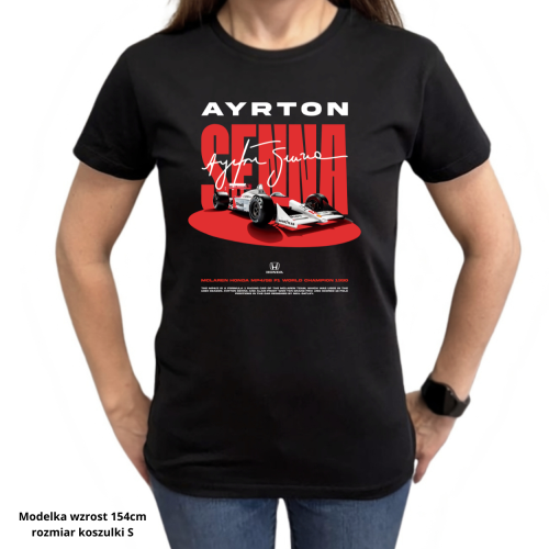 Koszulka Ayrton Senna McLaren Honda MP4/5B Formula 1