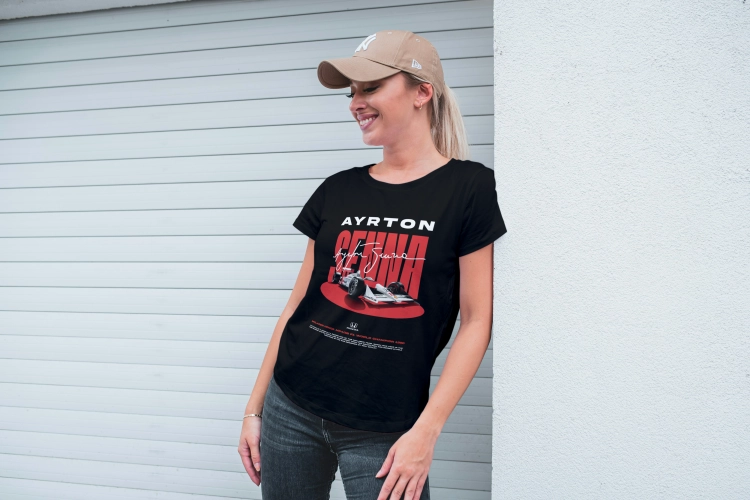Koszulka Ayrton Senna McLaren Honda MP4/5B Formula 1
