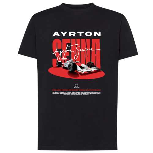 Koszulka Ayrton Senna McLaren Honda MP4/5B Formula 1