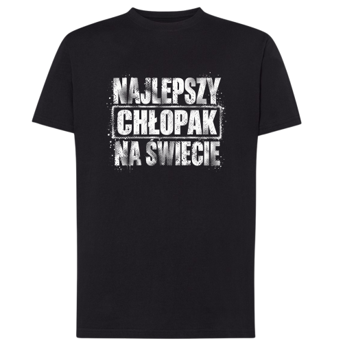 Koszulka Najlepszy Chłopak na Świecie na Dzień Chłopaka dla chłopca i mężczyzny
