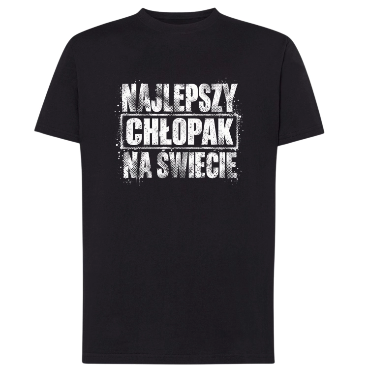 Koszulka Najlepszy Chłopak na Świecie na Dzień Chłopaka dla chłopca i mężczyzny